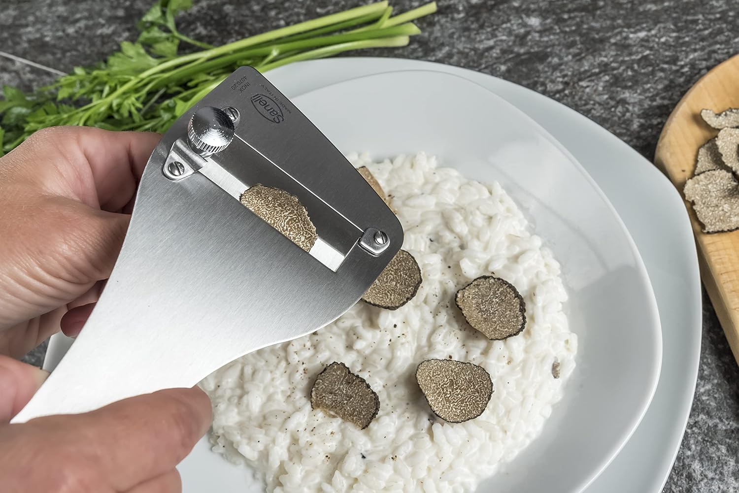 Sanelli - coupe-tondeuse professionnelle - finition satinée - lame inox SAN-Slice