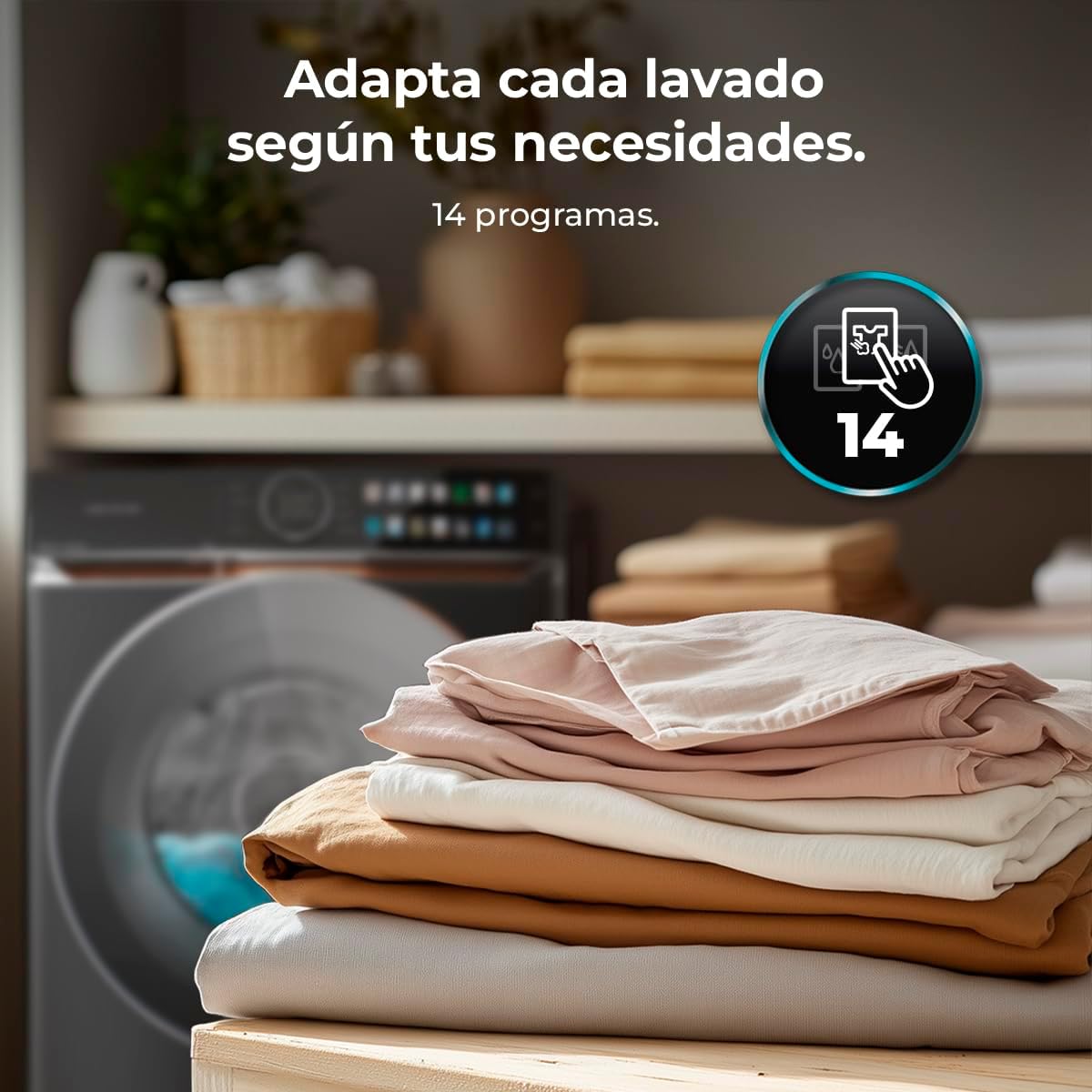 Cecotec - lave-linge - capacité 8 kg, 1400 tr/min, classe A