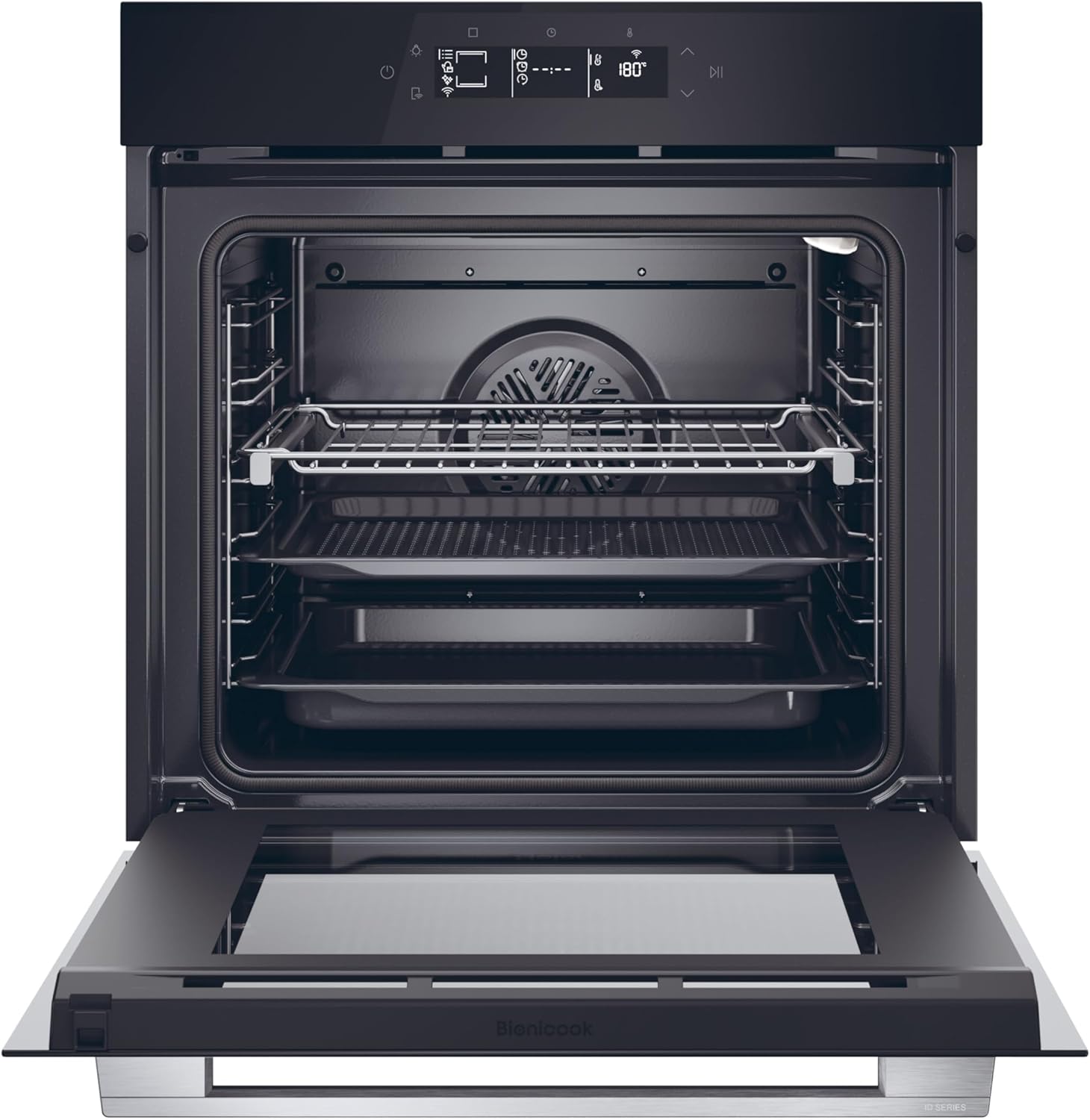 Haier - Série 2 H6 - niche 60 cm - Four pyrolyse, Wi-Fi, 20 fonctions, 78L, A++ - ID25G3YTX