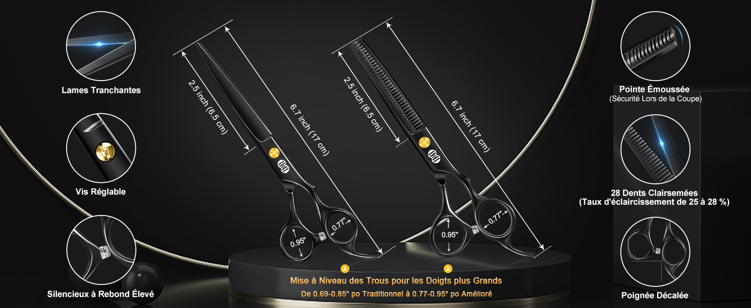 Schémas d'instructions techniques sur fond noir montrant les étapes d'installation de la coque de téléphone avec des lignes pointillées et des flèches directionnelles pour vous guider.