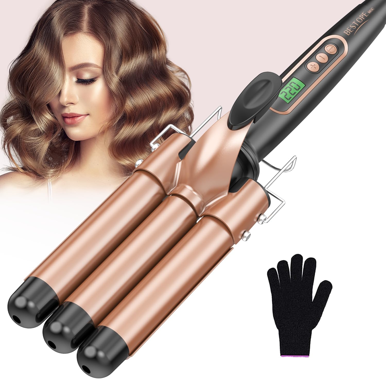 BESTOPE - MIX 22mm - écran LCD, température réglable, chauffage rapide