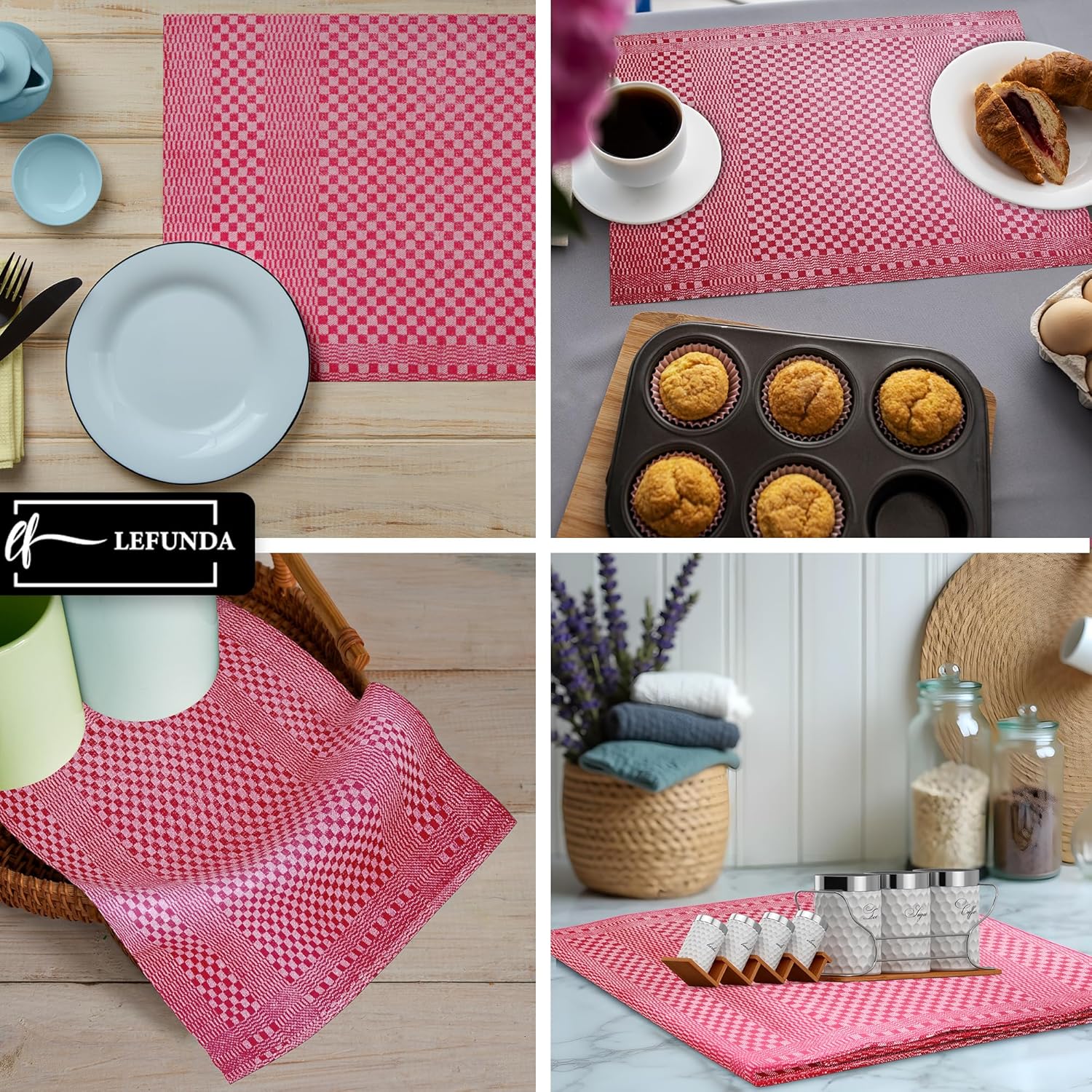 LEFUNDA - tablier cuisine réglable 3 poches étanche - longues lanières