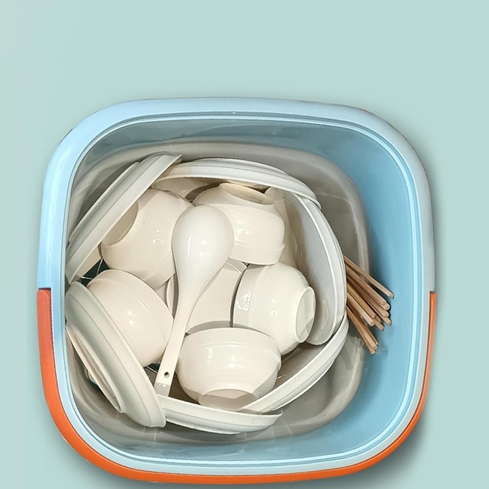 Lave-vaisselle portable pliable - compact - sans installation - idéal maison/appartement/camping-car