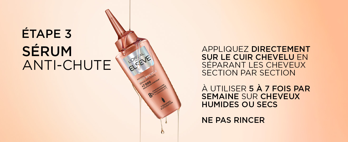 L'Oréal Paris Elseve Fiber Booster Shampooing Anti-Chute 200ml