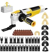 ENVENTOR Outil Multifonction Oscillant, 280W Outils Oscillants, 42 Accessoires, 6 Vitesses Variab...