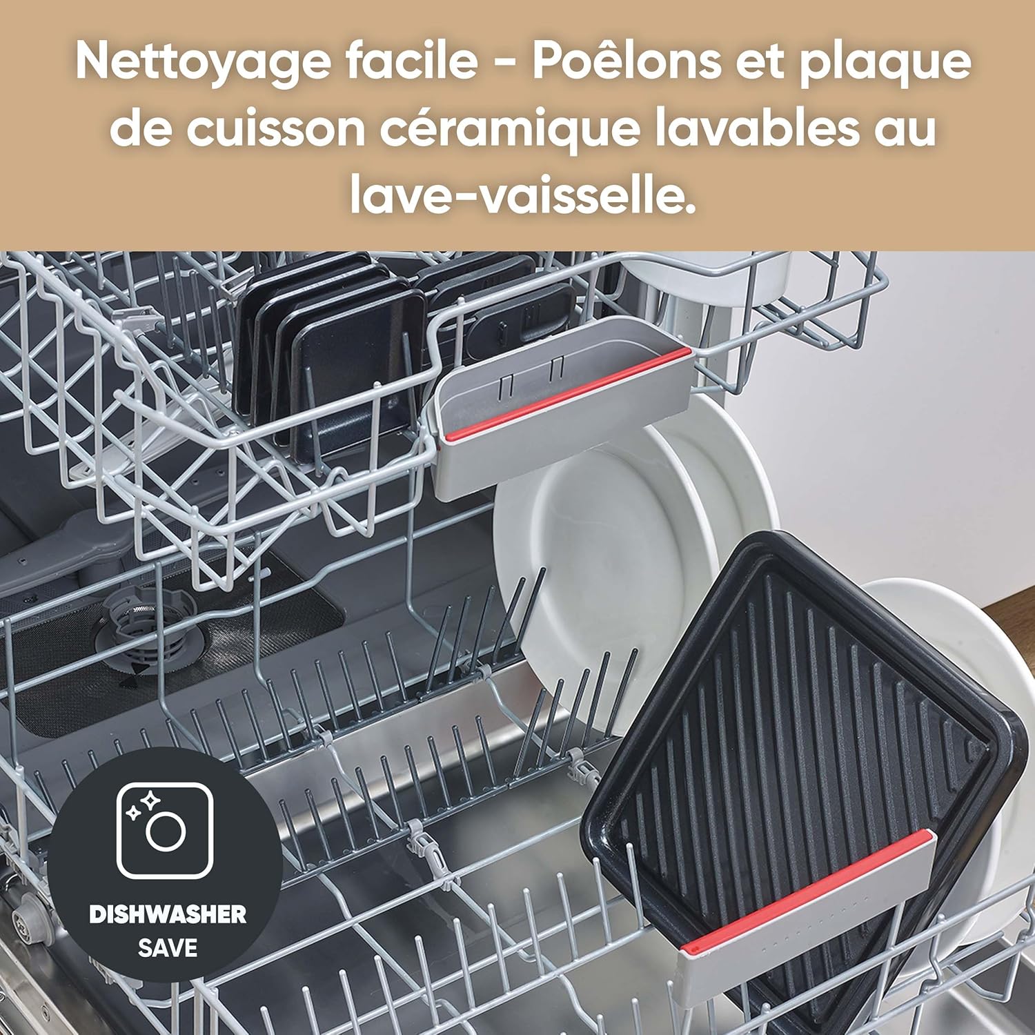 Severin - raclette 8 pers, pierre naturelle, céramique, thermostat - RG 2366