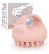 AIMIKE Brosse Massage Cuir Chevelu, Brosse Shampoing Cheveux en Silicone pour Enlever les Pellicu...