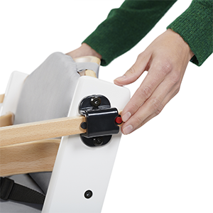 Kinderkraft ENOCK Chaise Haute Bébé, 3 en 1, en Bois