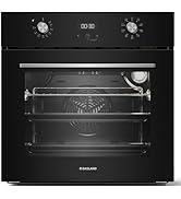 GASLAND ES609321DGB Four à encastrer, four autarcique, four électrique avec 9 fonctions, 70L, tri...