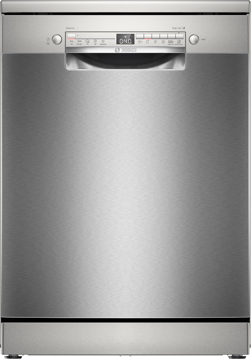 Bosch - Série 2  60 cm - lave-vaisselle, inox anti-trace, pose libre