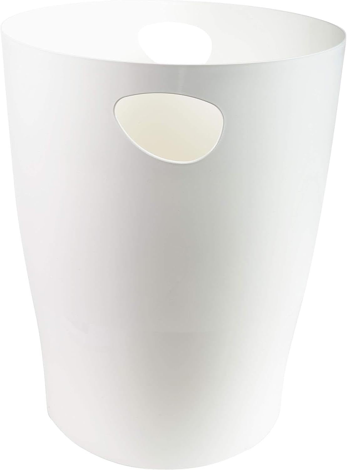 Exacompta - corbeilles à papier Ecobin 15L - blanc opaque - 26,3x26,3x33,5cm - 45313D