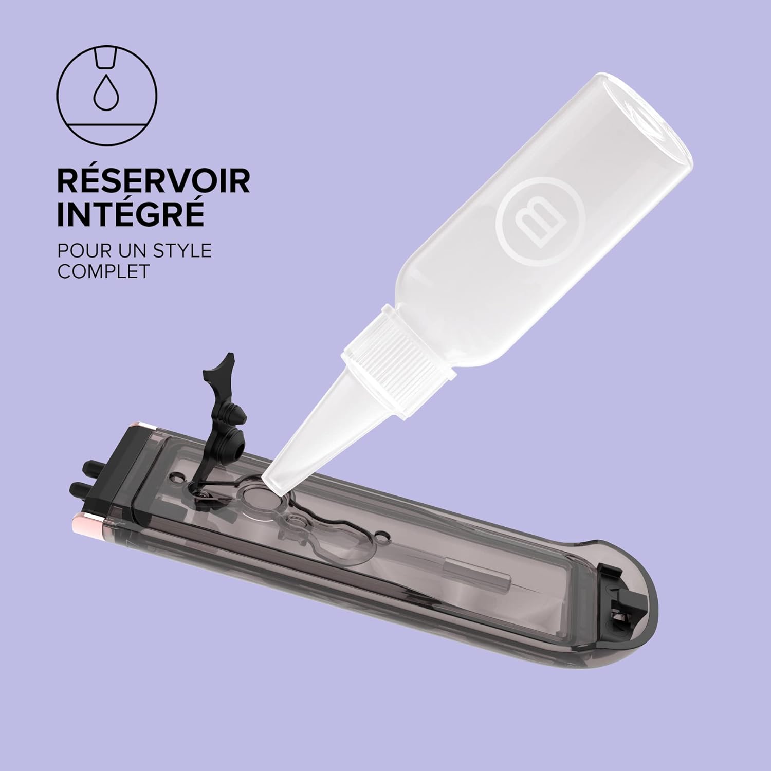 Bellissima - Steam Céramique - lisseur vapeur, ajustable, huile d’argan, arrêt auto