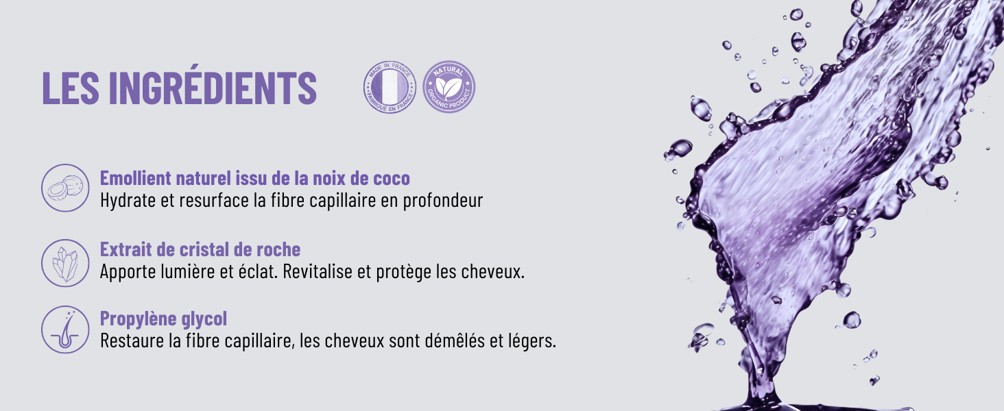 Les ingrédients du soin Luminessence 50 ml