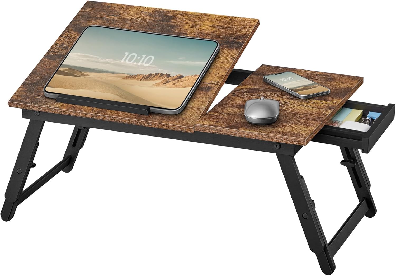 SONGMICS - Table de lit réglable 15,6