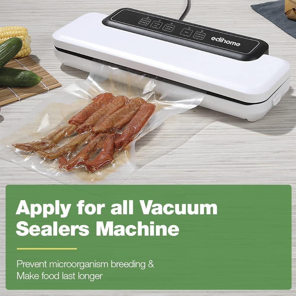 Edihome - rouleaux sous vide 20x300cm - 3 pièces sans BPA conservation