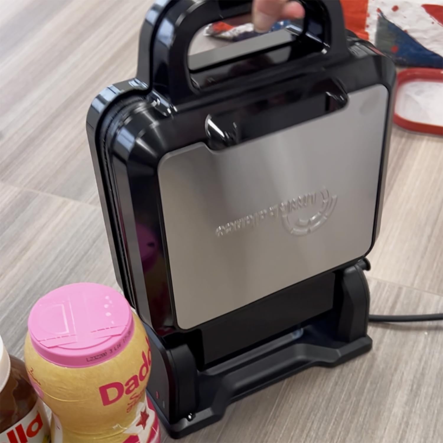 Little Balance - Flip Gaufres - gaufres belges, rotatif, antiadhésif, 1200W - 8805