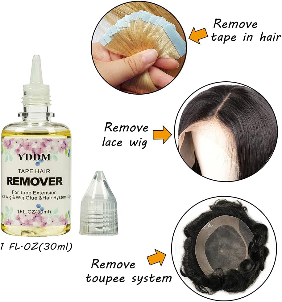 YDDM - dissolvant extensions 30 ml - colle perruque dentelle - YDDM