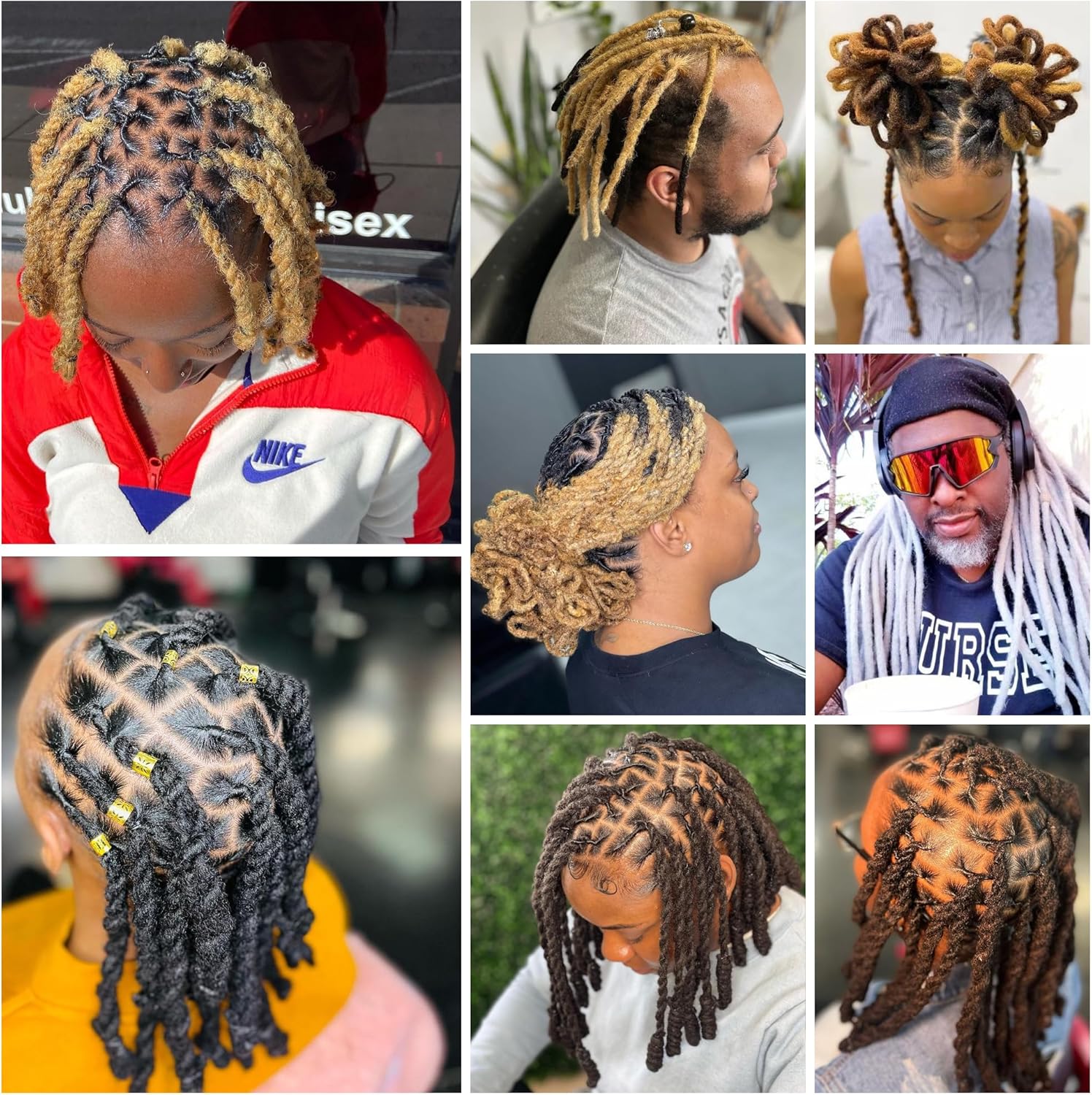 Extensions cheveux naturels - afro kinky bulk, 8