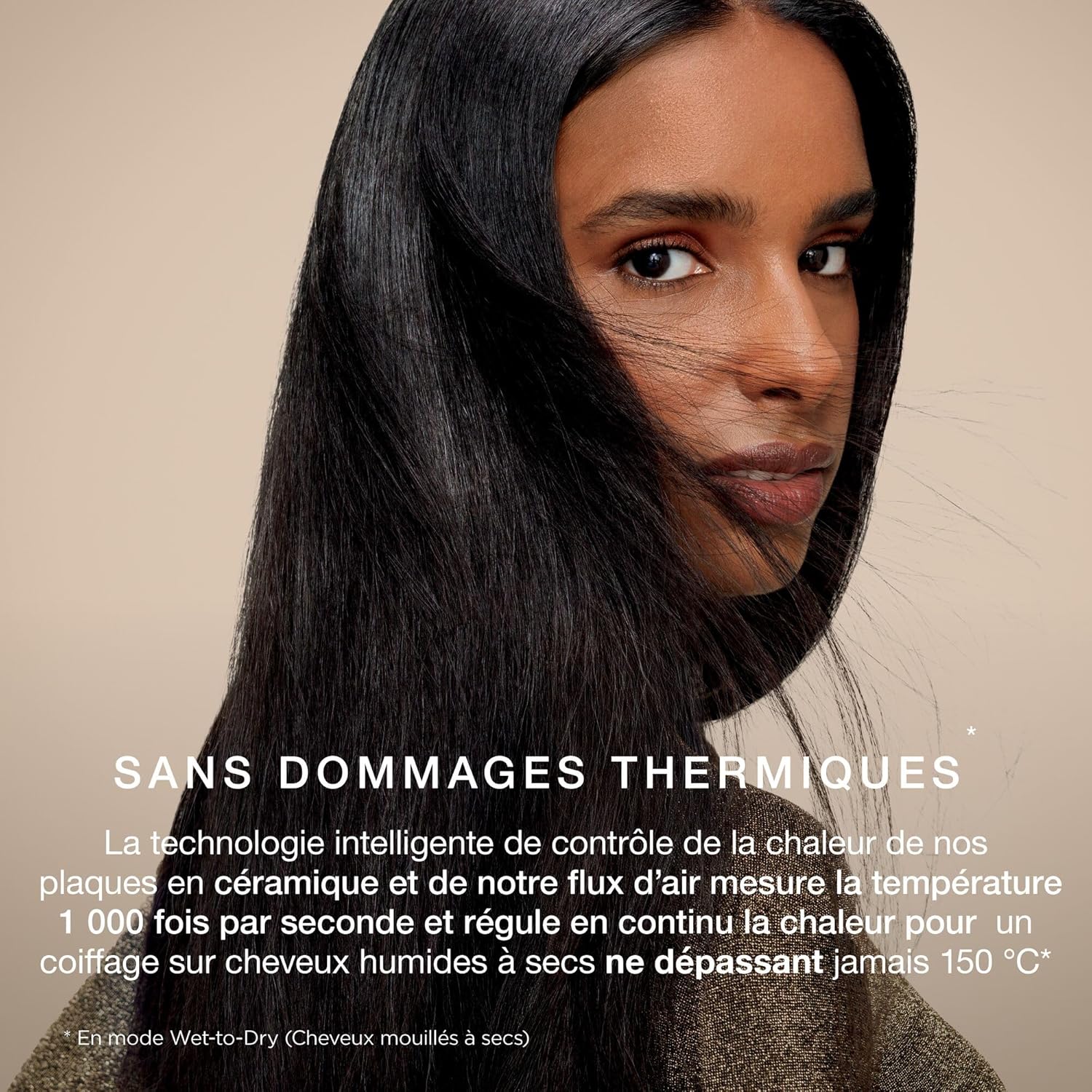 Shark - Glossi 2-en-1 - plaques céramique, anti-frisottis, tous cheveux - HT302EUTL