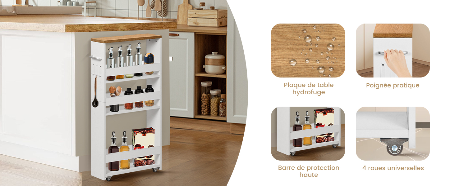 Meuble de rangement mural en bois avec plusieurs compartiments et étagères. Affiche différentes configurations et vues d'installation.