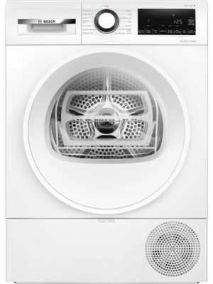 Images rapprochées des composants circulaires blancs de l'appareil, montrant une vue détaillée des éléments de ventilation ou de chauffage dotés d'un motif en maille métallique.