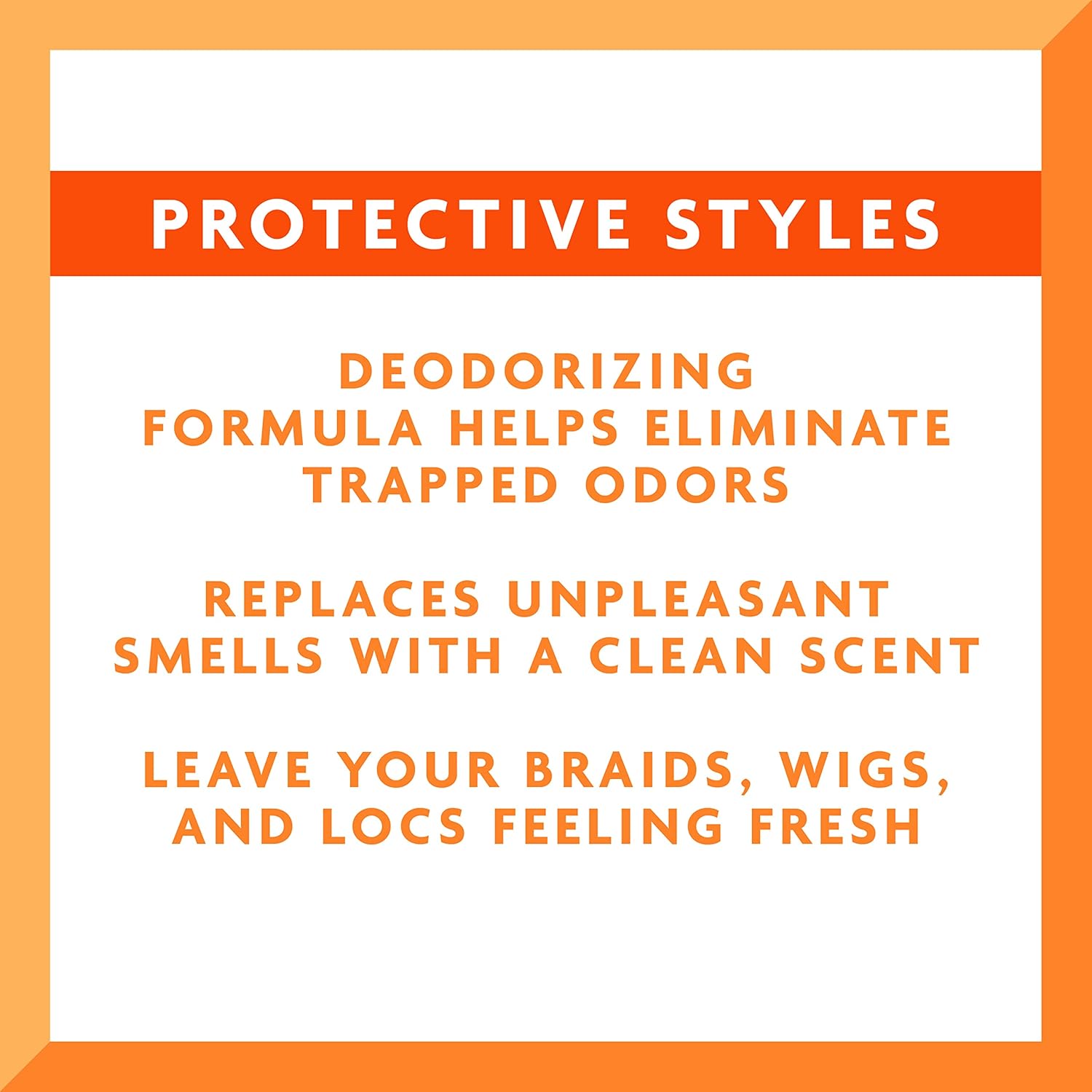 Cantu - Protective Styles Brume Rafraîchissante - 118ml - parfumée cheveux