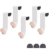 Crochet de porte JS - En acier inoxydable - Jusqu'à 4,5 cm - Pliage de porte