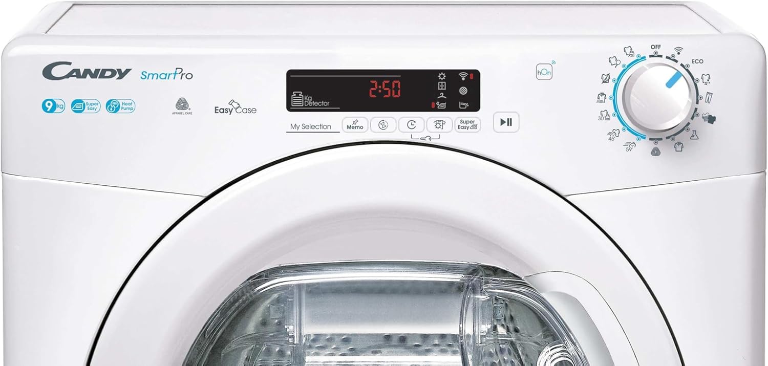 Candy - sèche-linge condensation - grande capacité, classe A++, programmes variés - CSOEH9A2DE-S