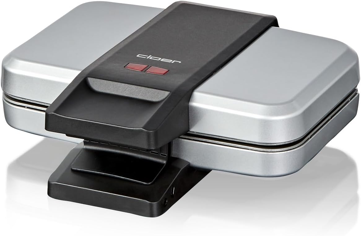 Cloer - 6119 - 4 gaufres 6x11 cm - 600W, poignée 3 niveaux, compact