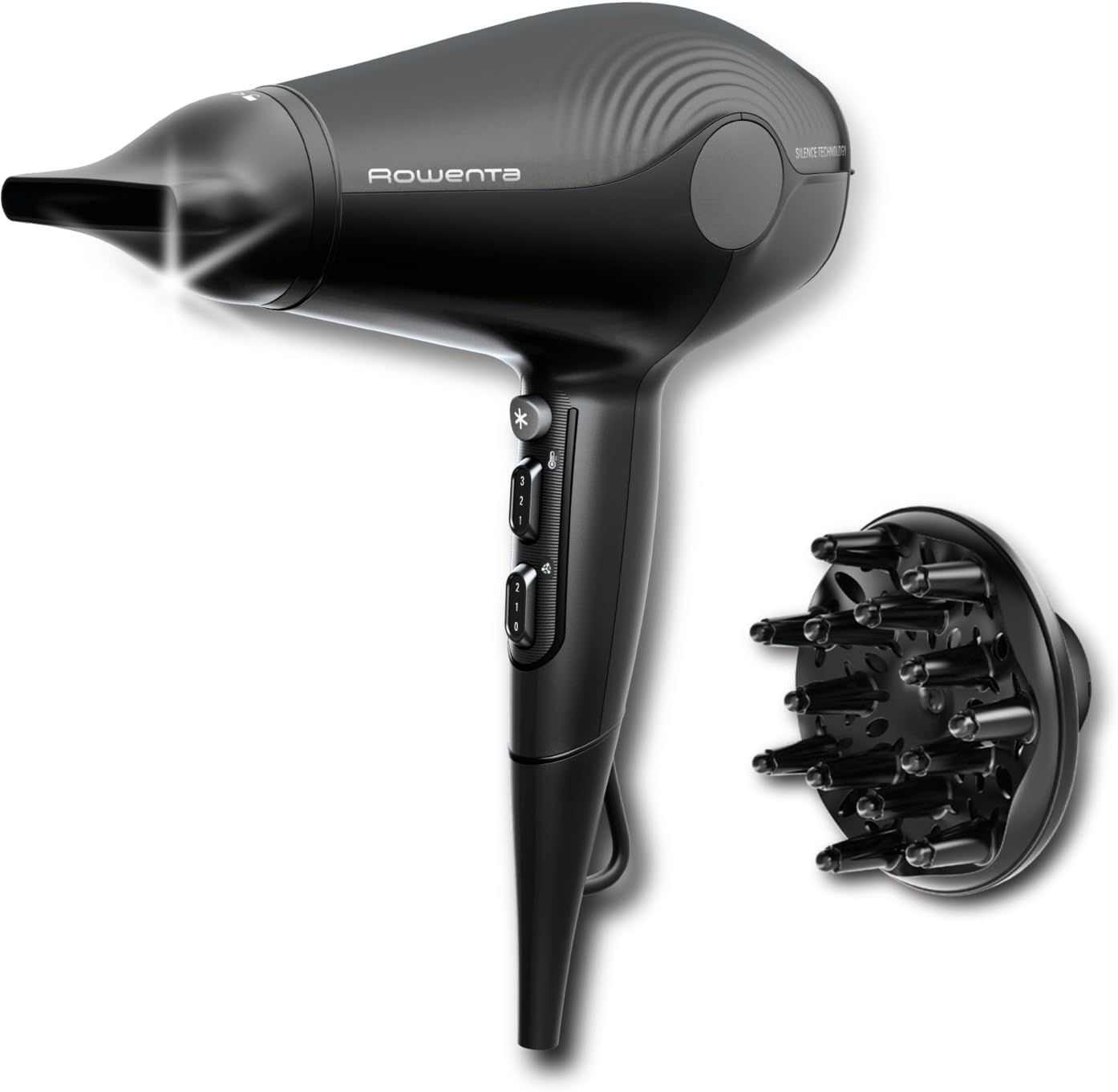 Rowenta - Ultra Silence CV6430F0 - compact léger, 2100W, ionique, silencieux