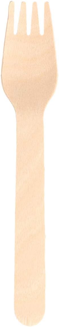 Fourchettes - Makan série naturelle - 15,5 cm - lot de 100 bois