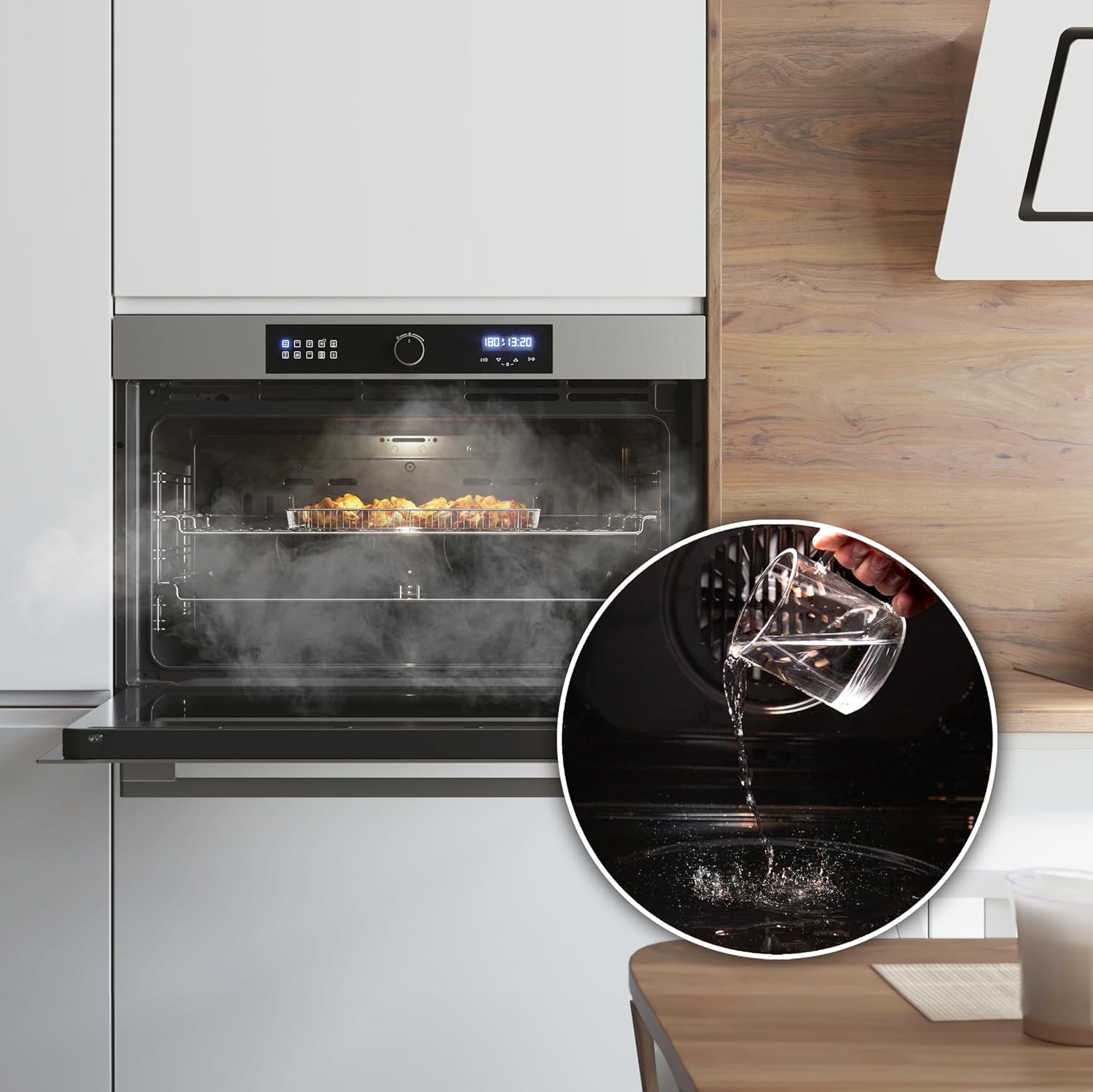 Cecotec - Bolero Hexa - 133L - Inox, 11 fonctions, 3800W, Airfryer AF319000