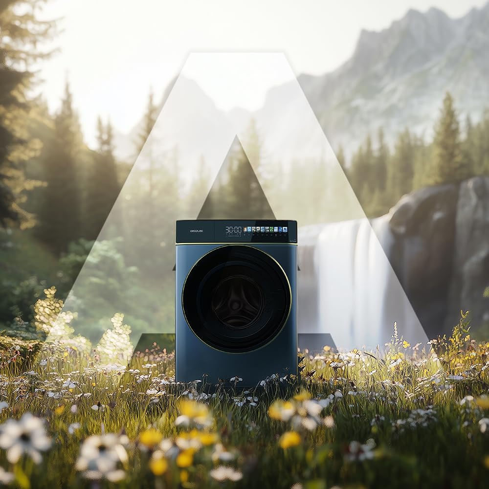 Cecotec - Bolero DressCode 10kg, 1400tr/min, écran 10,3