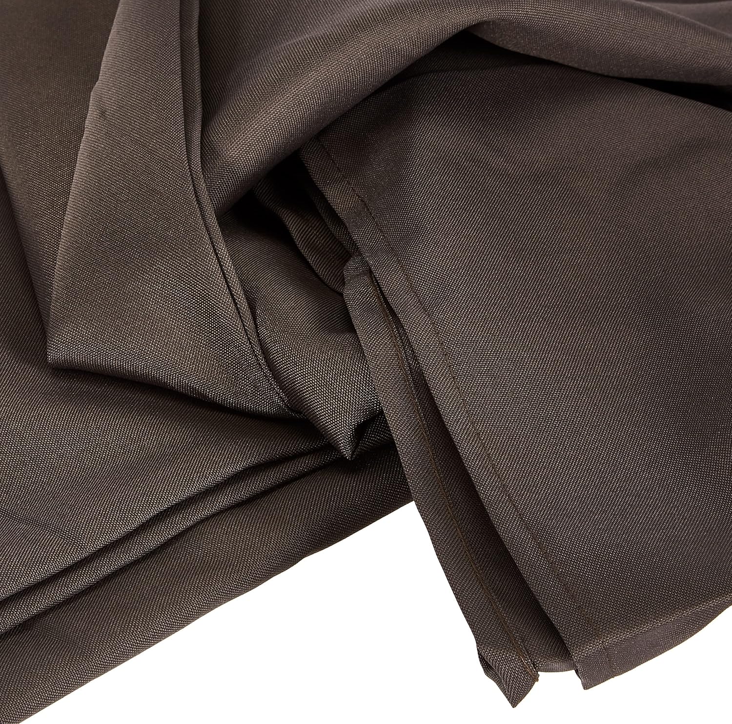 Soleil d'Ocre - Nappe rectangle anti-taches - 140x240 cm polyester moka