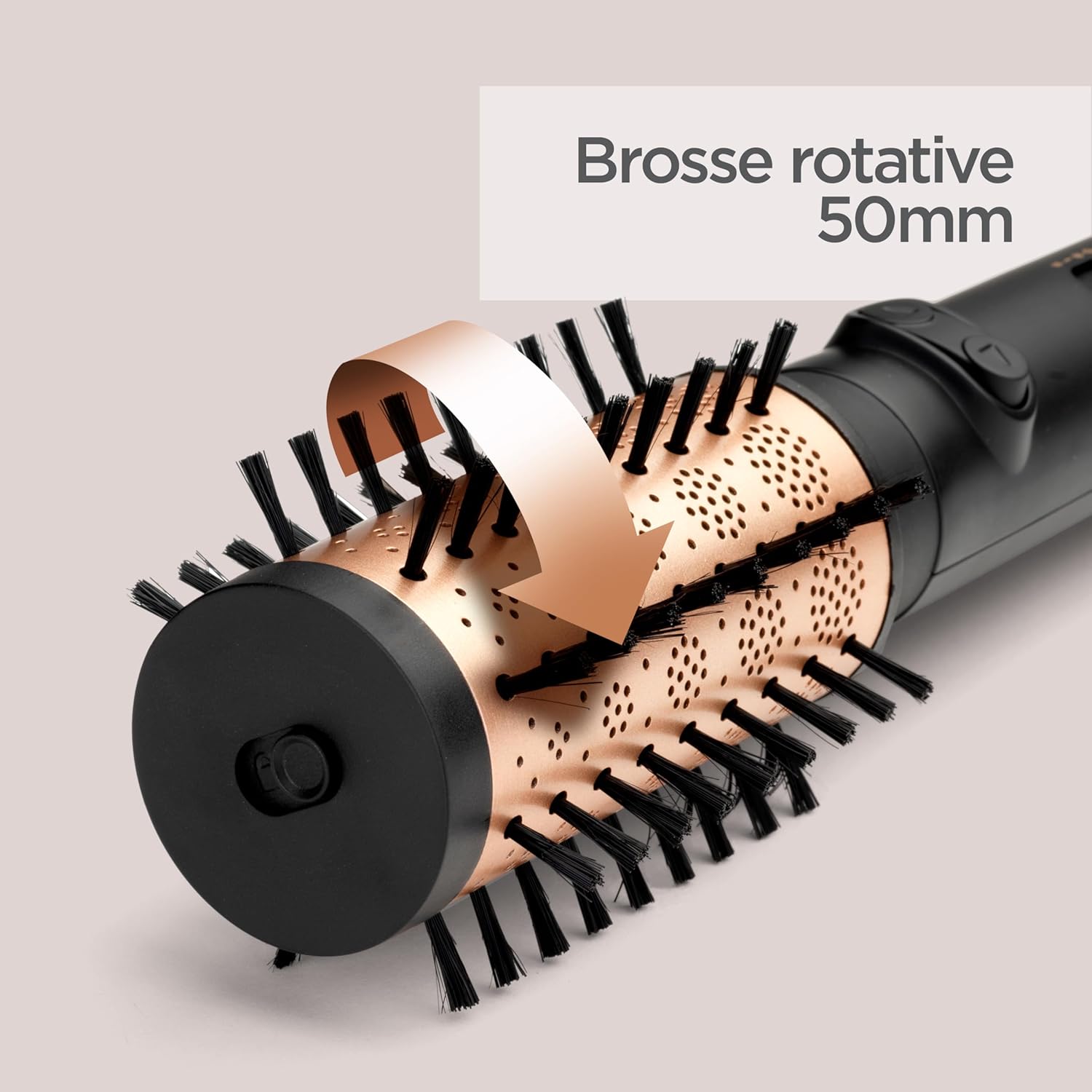 BaByliss - Brosse soufflante Big Hair Luxe, volume et lissage naturel - AS970E