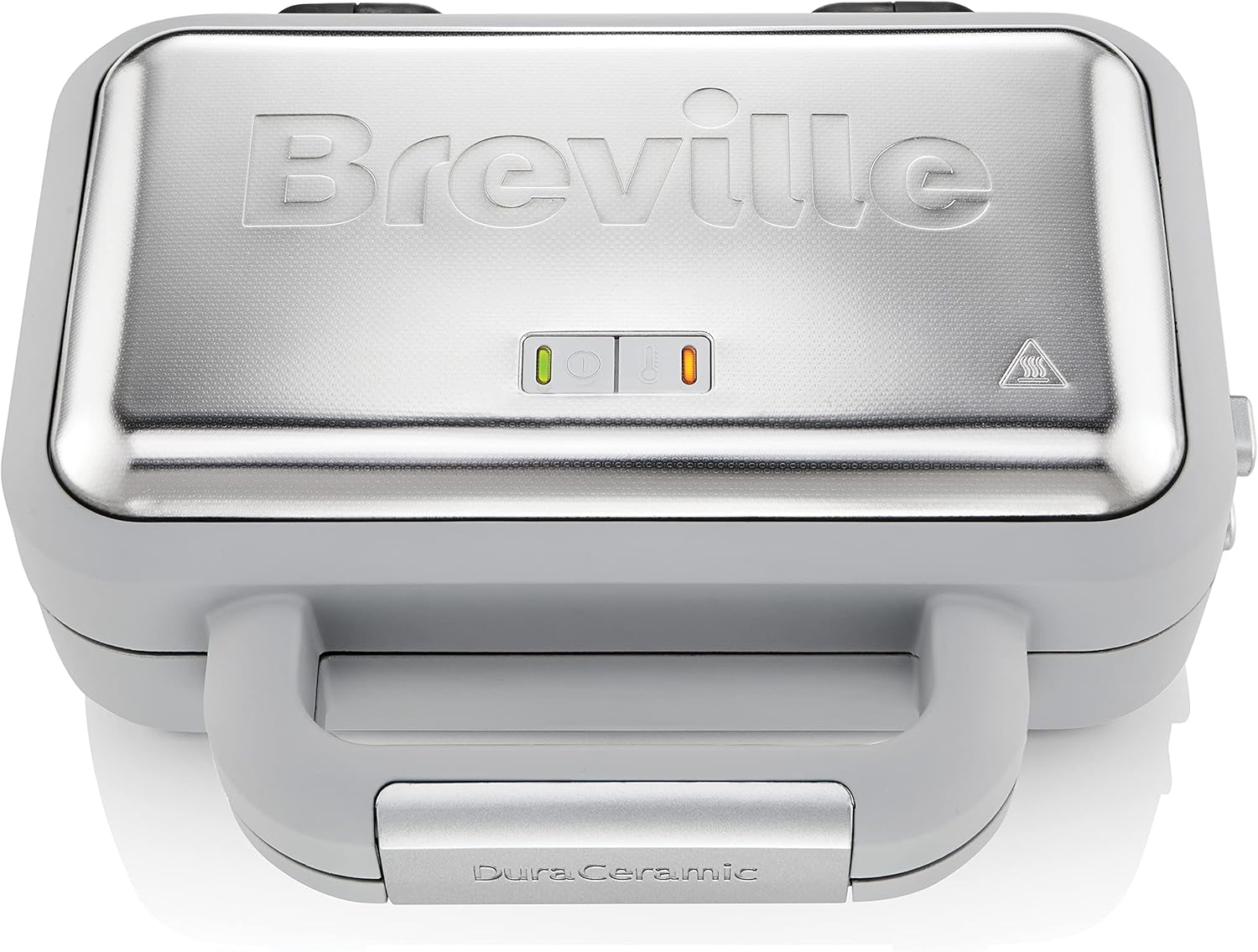 Breville - Machine à gaufres série VST072X - compacte - Gris/Argent - VST072X