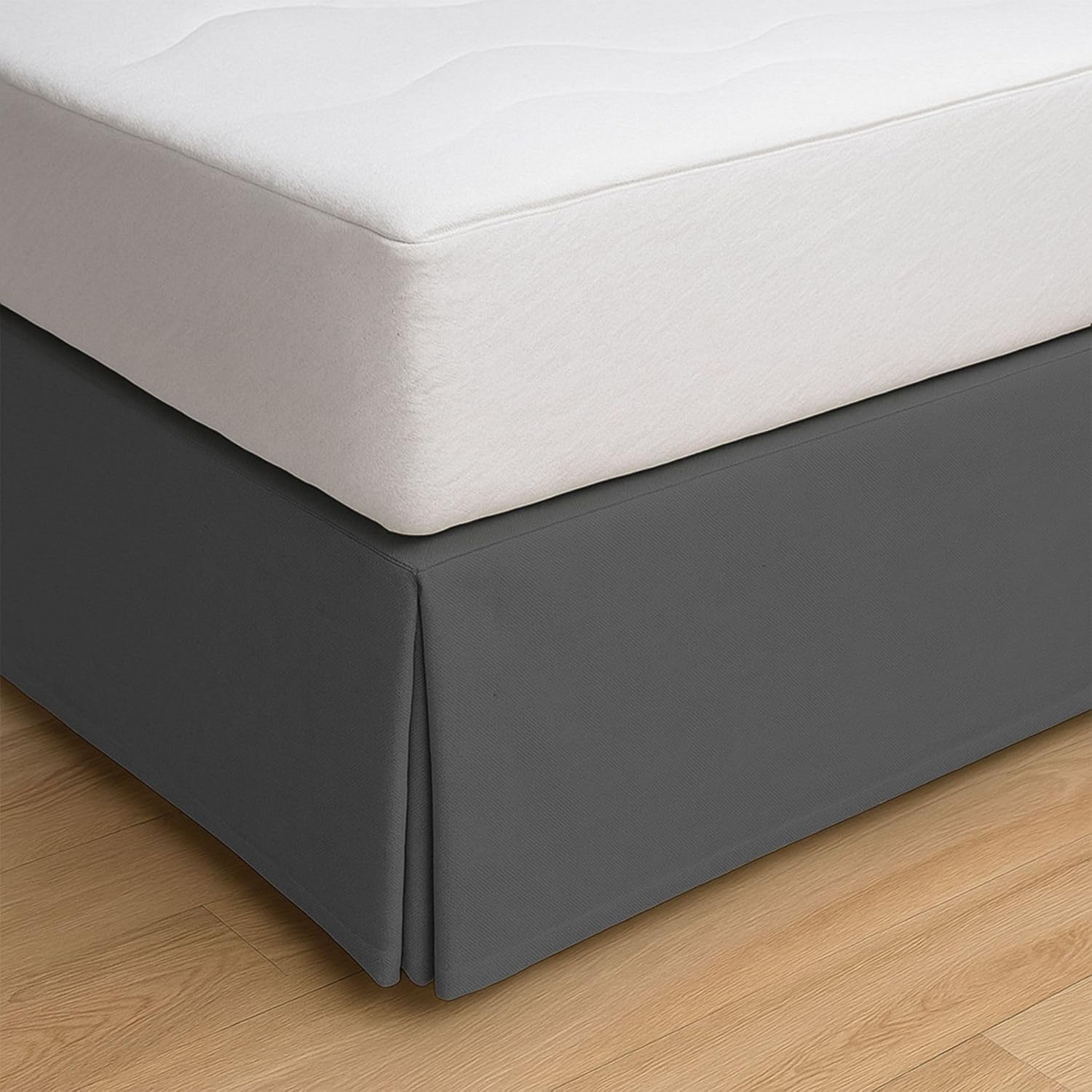 Housse de canapé - lit 160x190/200 cm - antidérapante, respirante, grise, fabrication Espagne