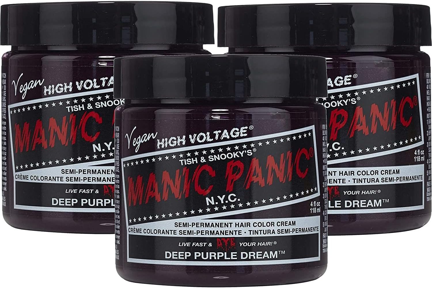 Manic Panic - semi-permanent Violet foncé - 113 g - couleur intense