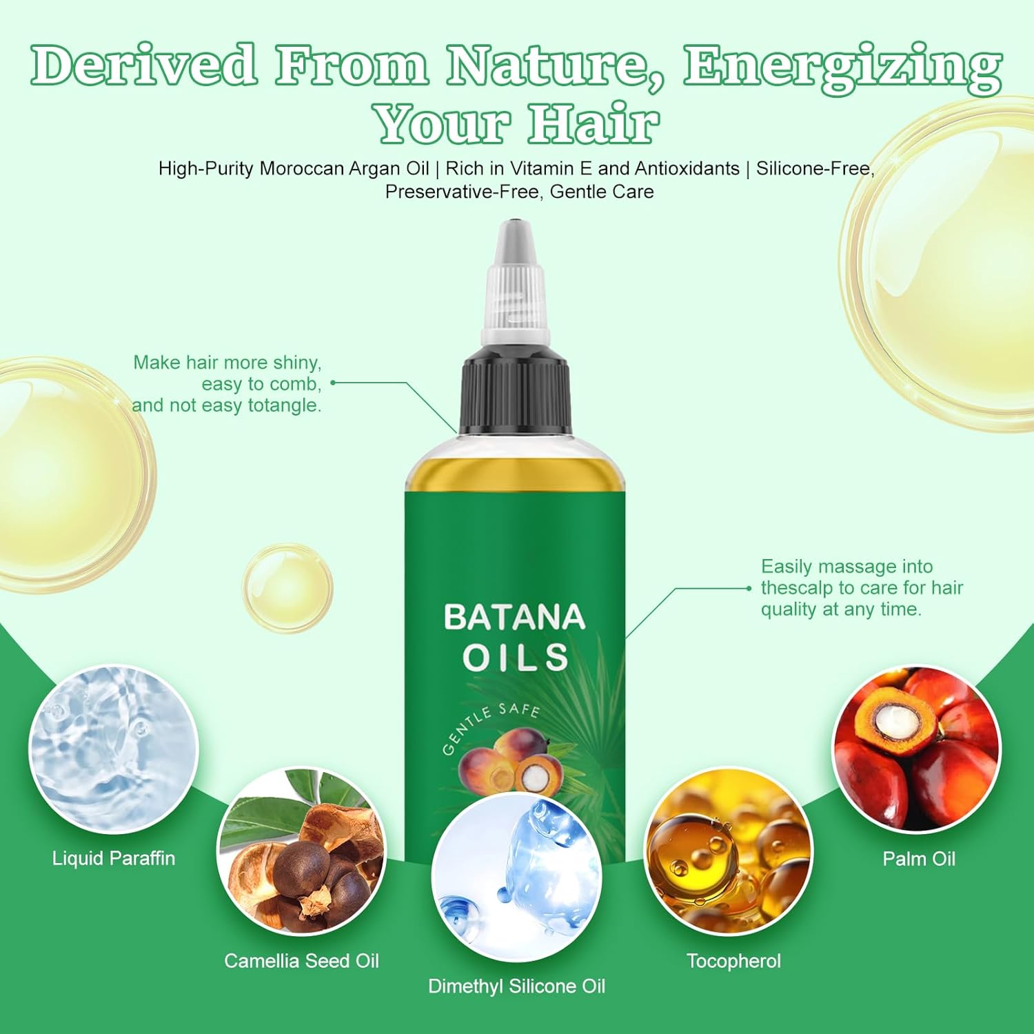 Huile capillaire - Batana Oil 100ml - croissance cheveux, bio