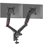 Duronic DMDC52 Support de bureau pour 2 moniteurs 13" - 24" support écran deux bras extenseurs...