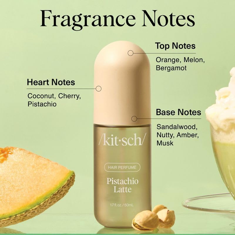 Parfum capillaire - Pistache Latte - parfum doux - soin cheveux