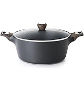 SENSARTE FAITOUT 24 cm (4,5 L) - Revêtement Antiadhésif Sans PFOA/PFOS - Cuisson Soupes, Ragoûts,...
