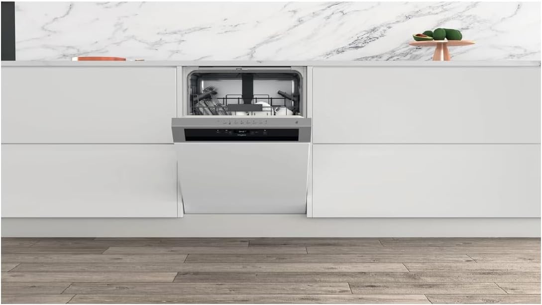 Whirlpool - lave-vaisselle encastrable 60 cm, 14 couverts, A++, 46 dB, inox - 