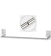 Porte-serviettes autocollant, JS Porte-serviettes Salle de Bain Sans Perçage Acier Inoxydable Porte-serviettes 55cm/21...
