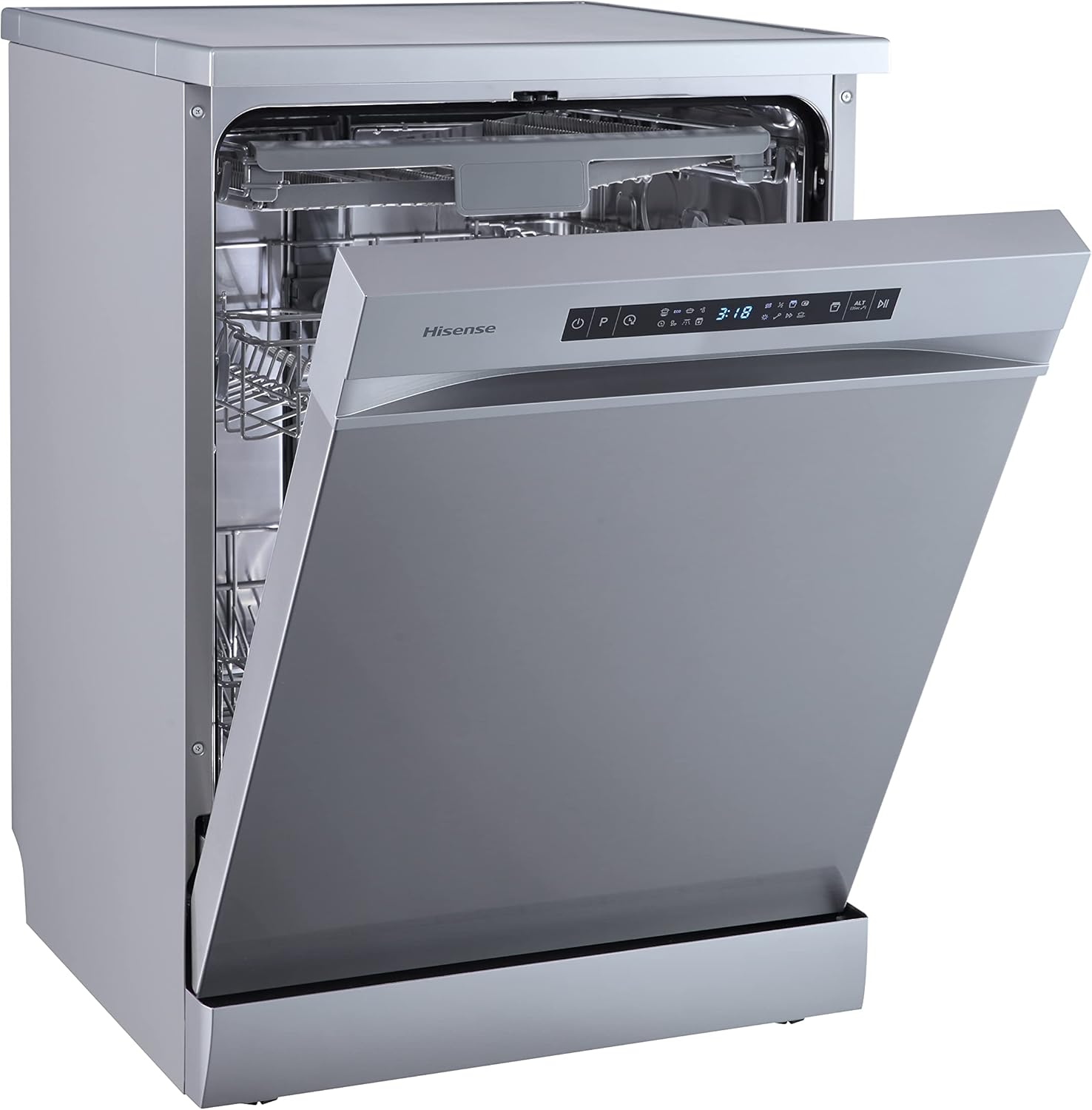 Hisense - Lave-vaisselle 60 cm - 14 couverts, 42 dB, 7 programmes 