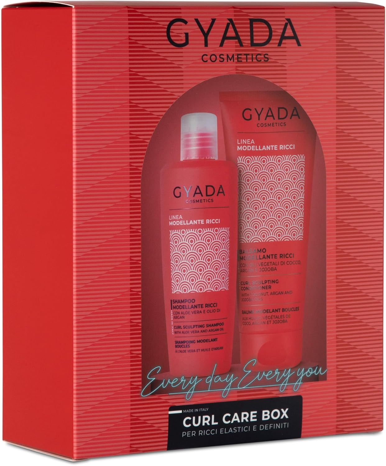 Gyada Cosmetics - coffret boucles - 250ml+200ml - shampoing et après-shampoing