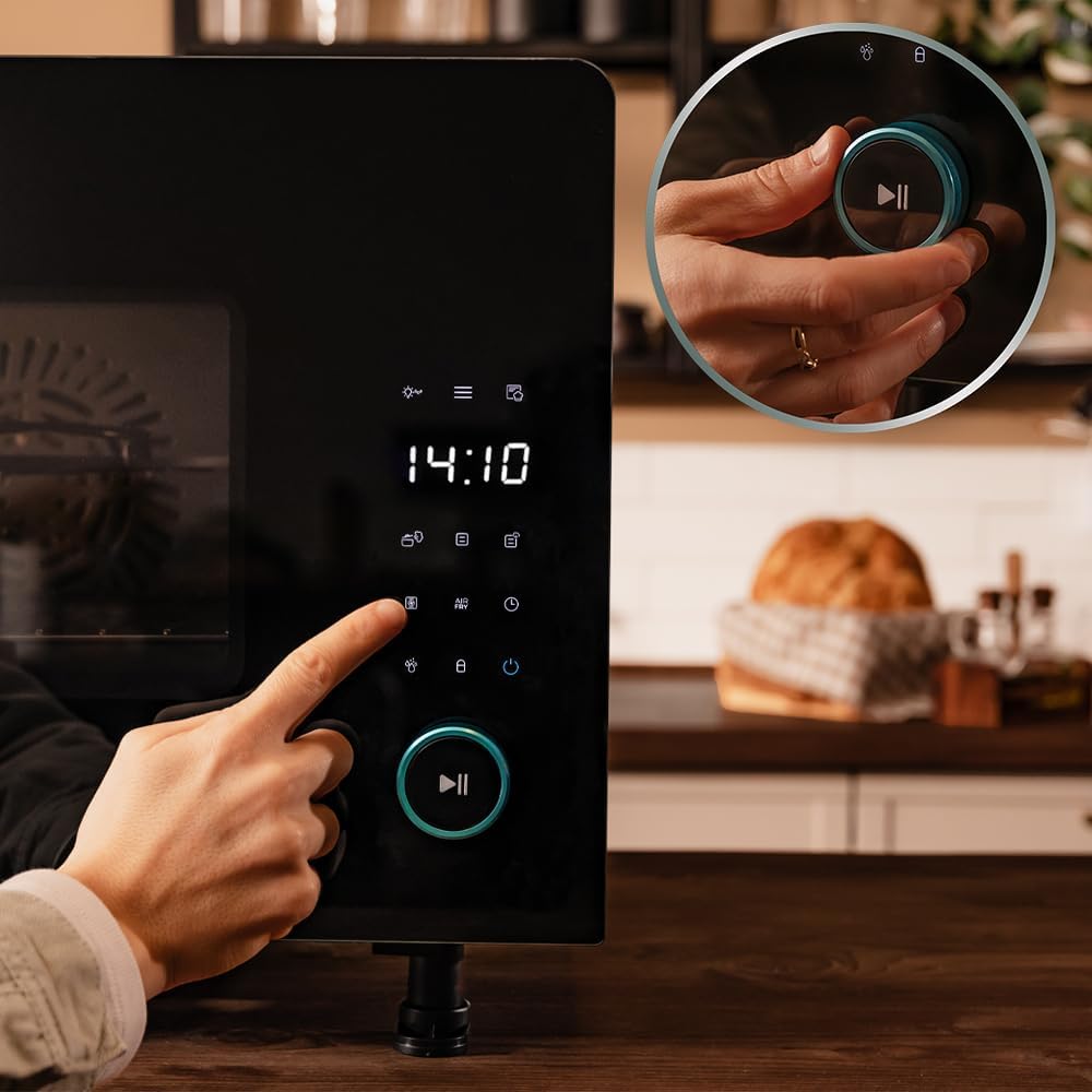 Cecotec - Bake&Steam 4000 Combi Gyro Advance - 40L - four vapeur, air fryer, convection, auto-nettoyage