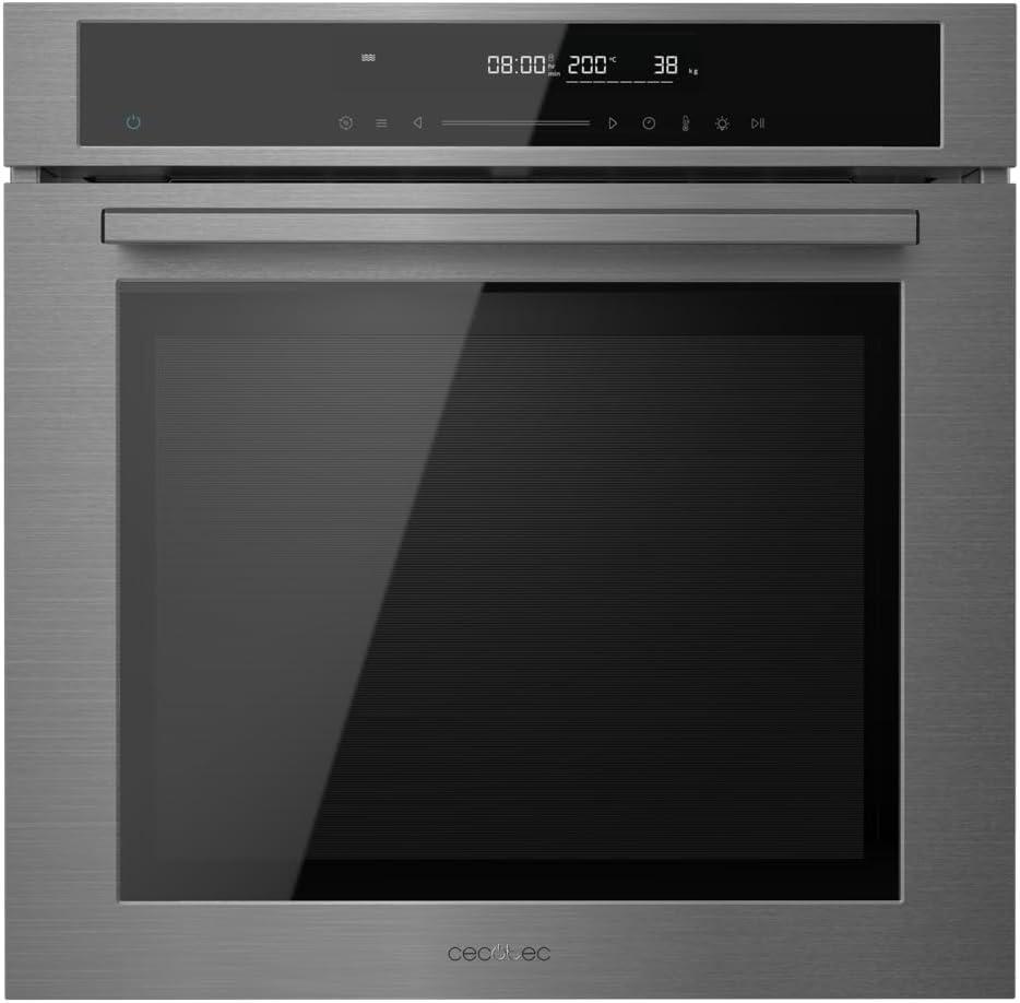 Cecotec - four encastrable 60cm, 72L, 2900W, 12 fonctions, SM406000