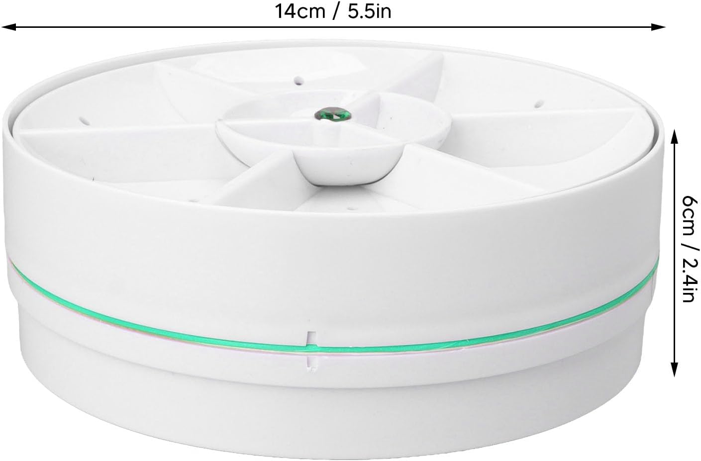 Focket - Mini lave-vaisselle portable USB, sans fil, arrêt auto, compact