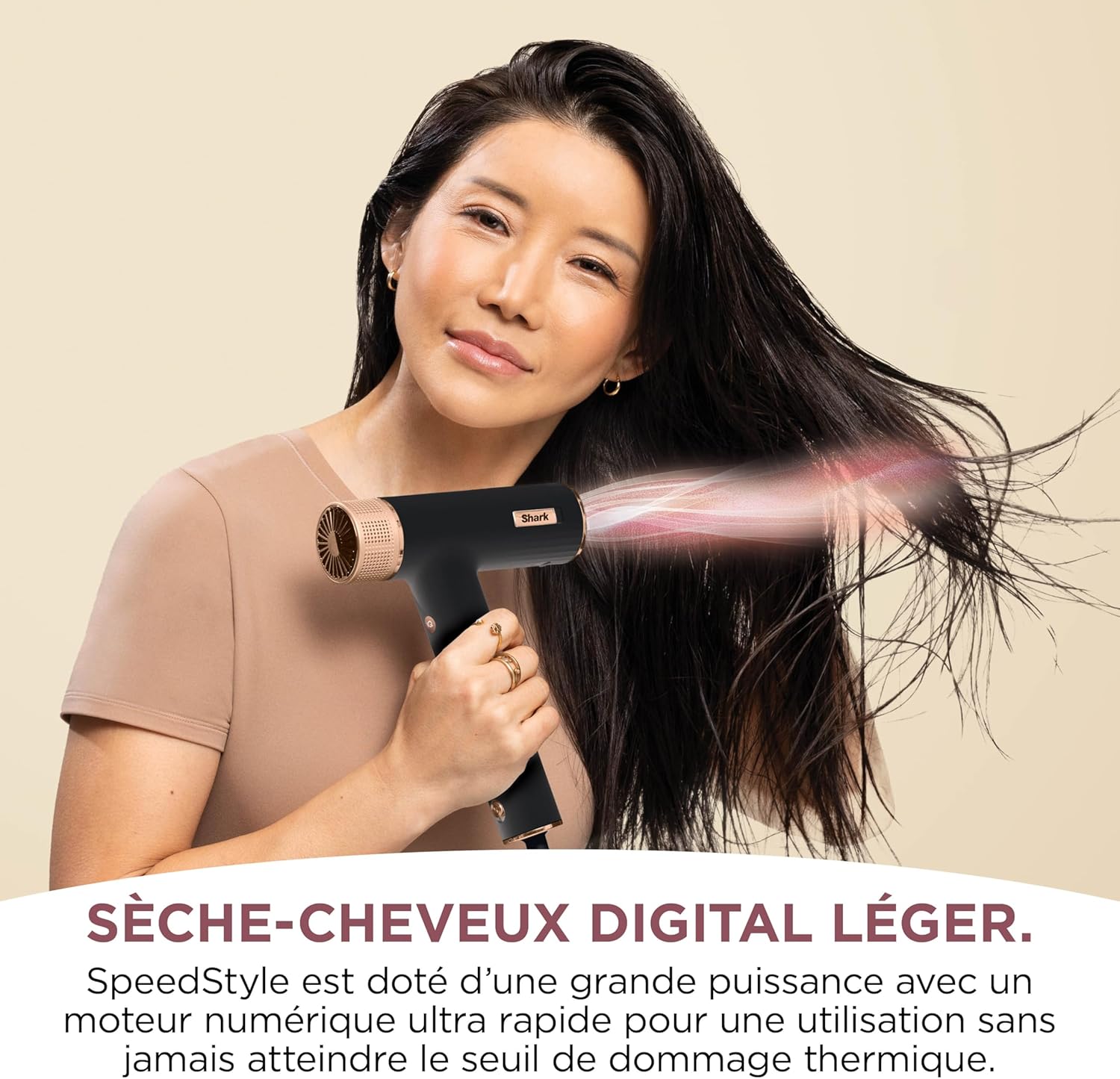 Shark - SpeedStyle - compact - séchage rapide, ionique, sans dommage